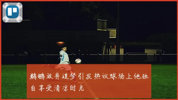 鹈鹕放弃追梦引发热议球场上他独自享受清凉时光